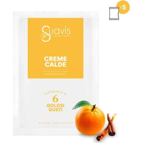 Ζεστή Κρέμα Πορτοκάλι - Κανέλλα | Suavis 160 g (5 X 32 g)